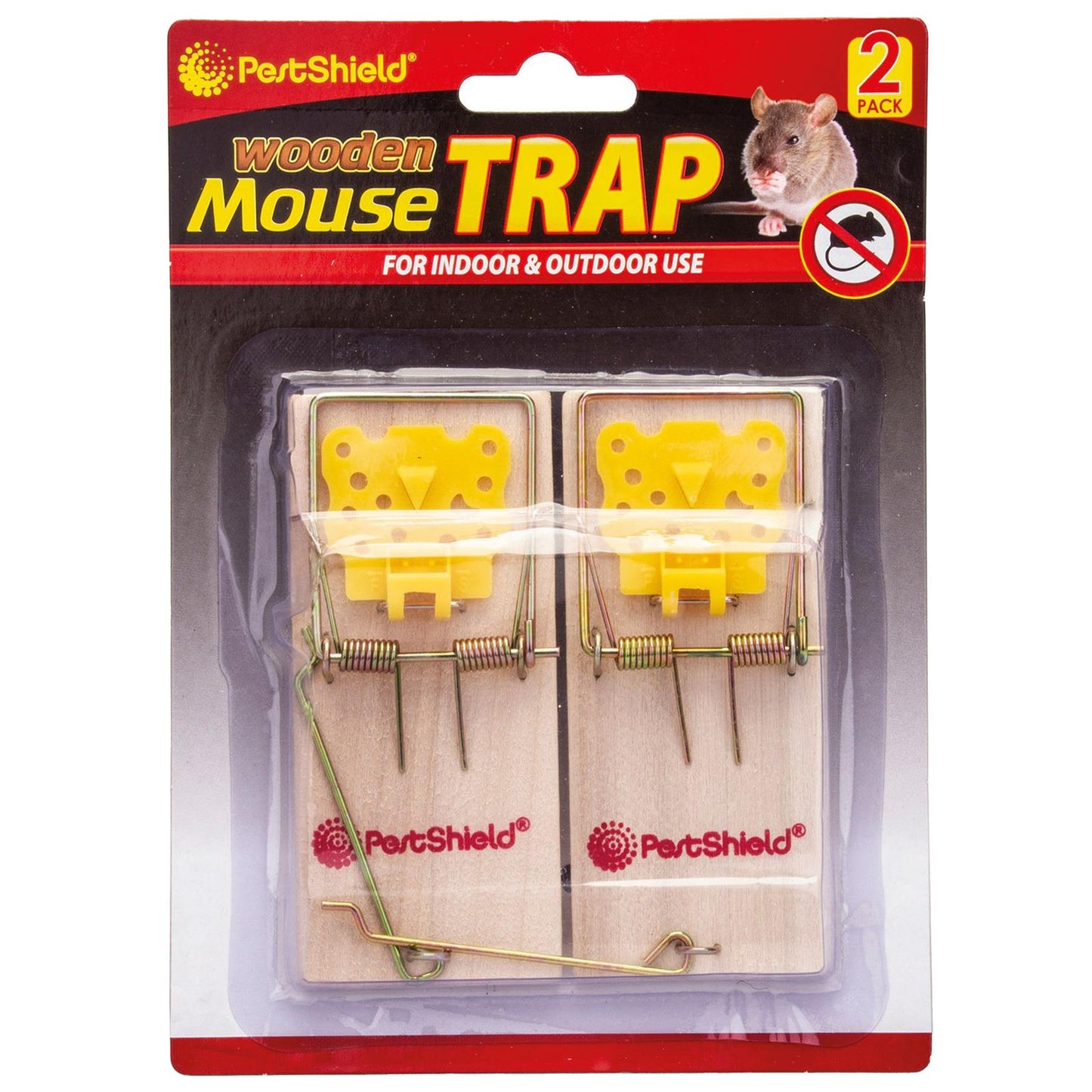 Wooden Mouse Traps - Pack of 2