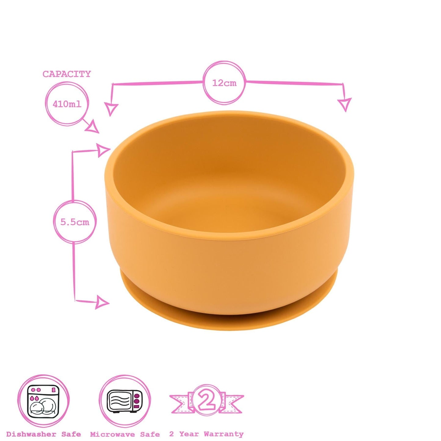 Baby Silicone Suction Bowl