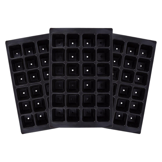 24 Cell Seed Trays - Pack of 3