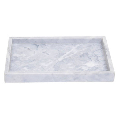 Salerno Grey Marble Tray