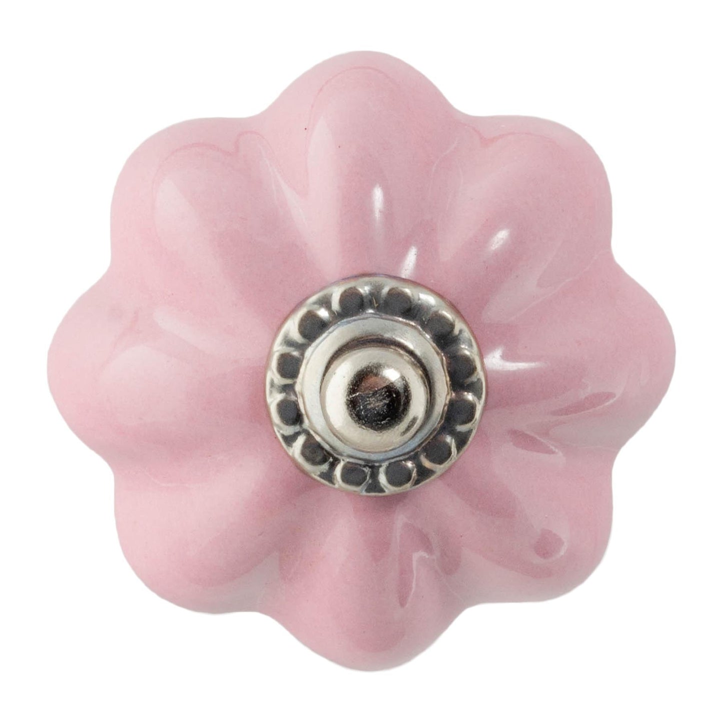 Floral Ceramic Cabinet Knob