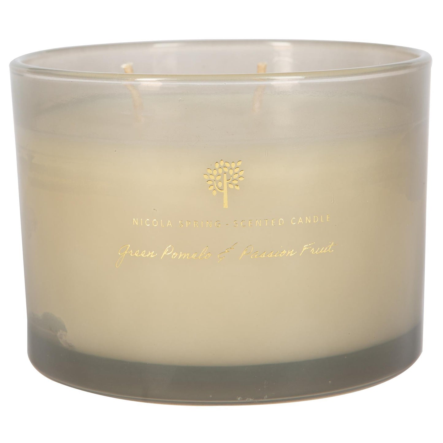 350g Double Wick Green Pomelo & Passion Fruit Soy Wax Scented Candle