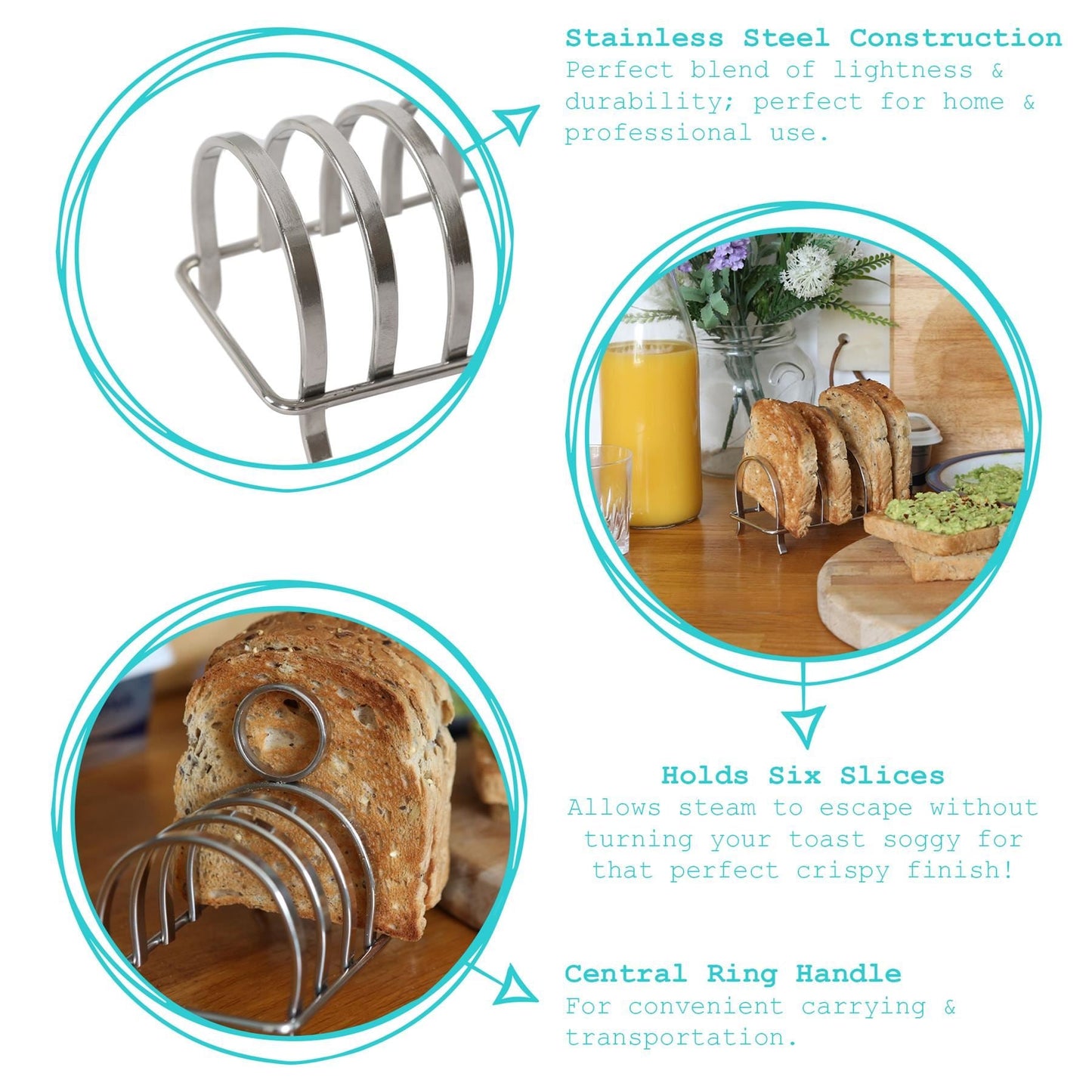 Stainless Steel Toast Rack