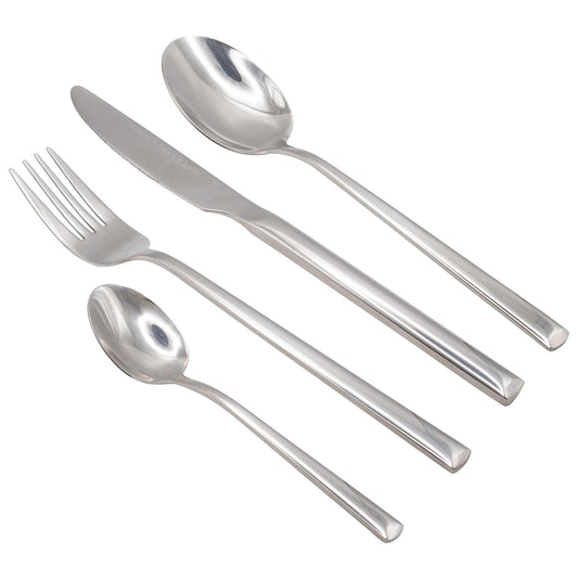24pc Stainless Steel Cutlery Set - Pack of 6