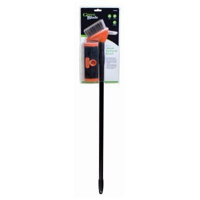Telescopic 3-in-1 Steel Weed Brush