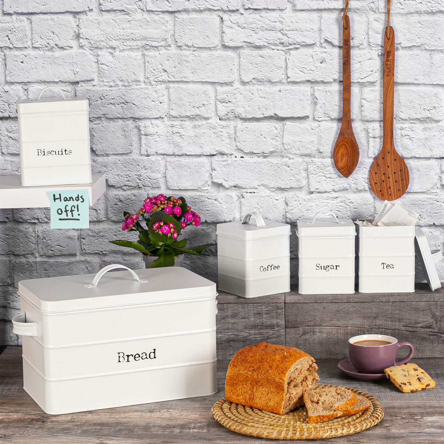 Vintage Metal Coffee Canister