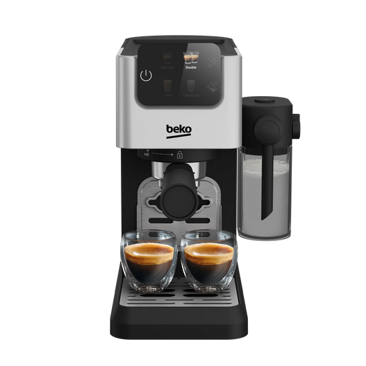 Beko CEP5304X CaffeExperto Manual Espresso with Integrated Milk