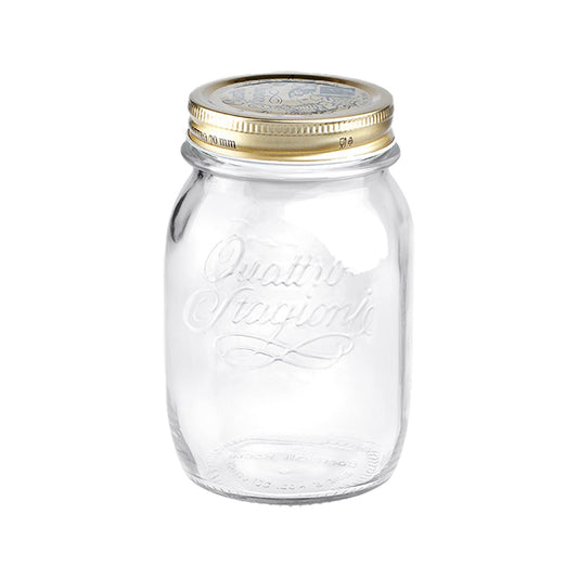500ml Quattro Stagioni Glass Storage Jar