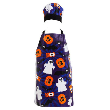 Halloween Childrens Spooky Cotton Chef Set