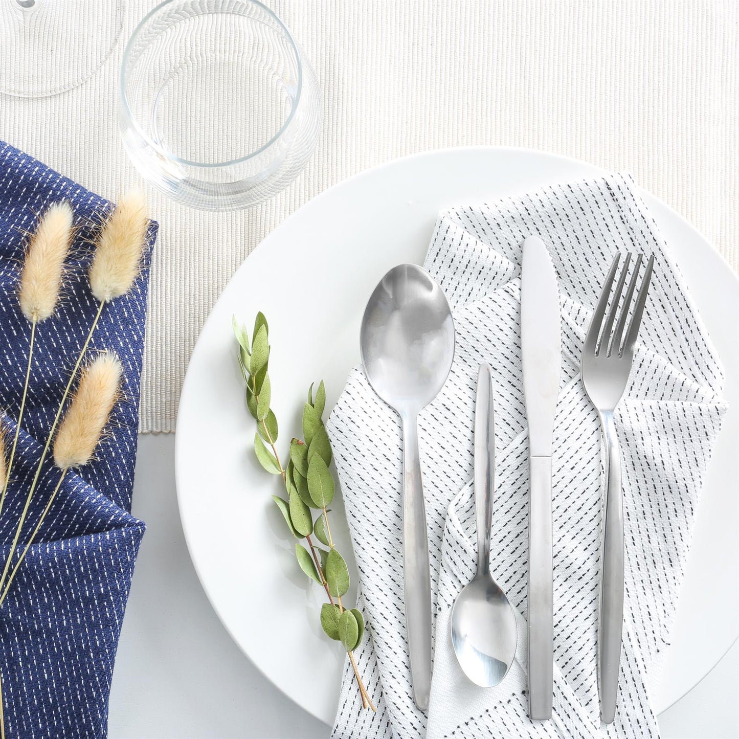 Classic Stainless Steel Teaspoons - Pack of 6