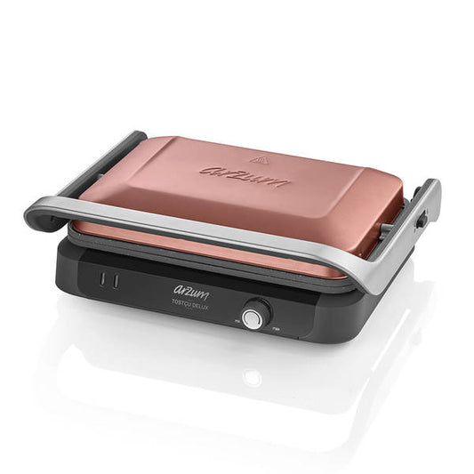 Arzum AR2039 Tostçu Delux Grill and Sandwich Maker - Sunset