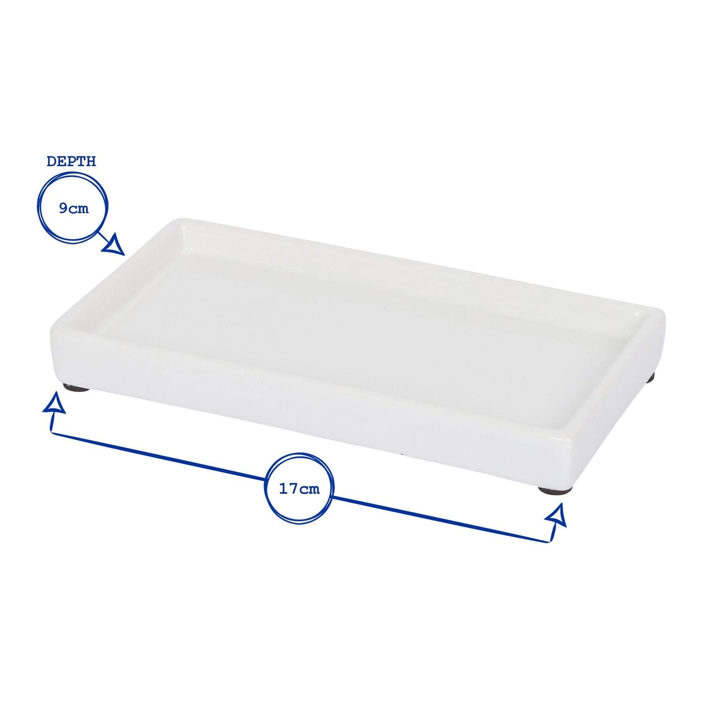 2pc 500ml Glass Soap Dispenser with White Labels & Ceramic Tray