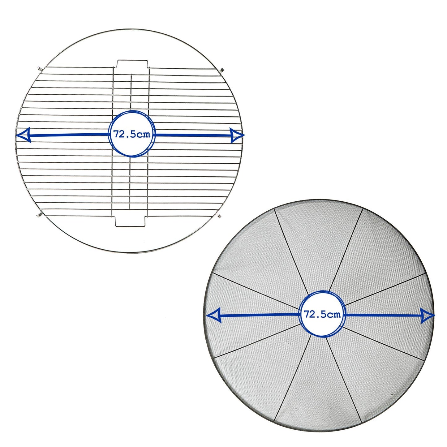 3pc Round Fire Pit, Grill and Dome Set