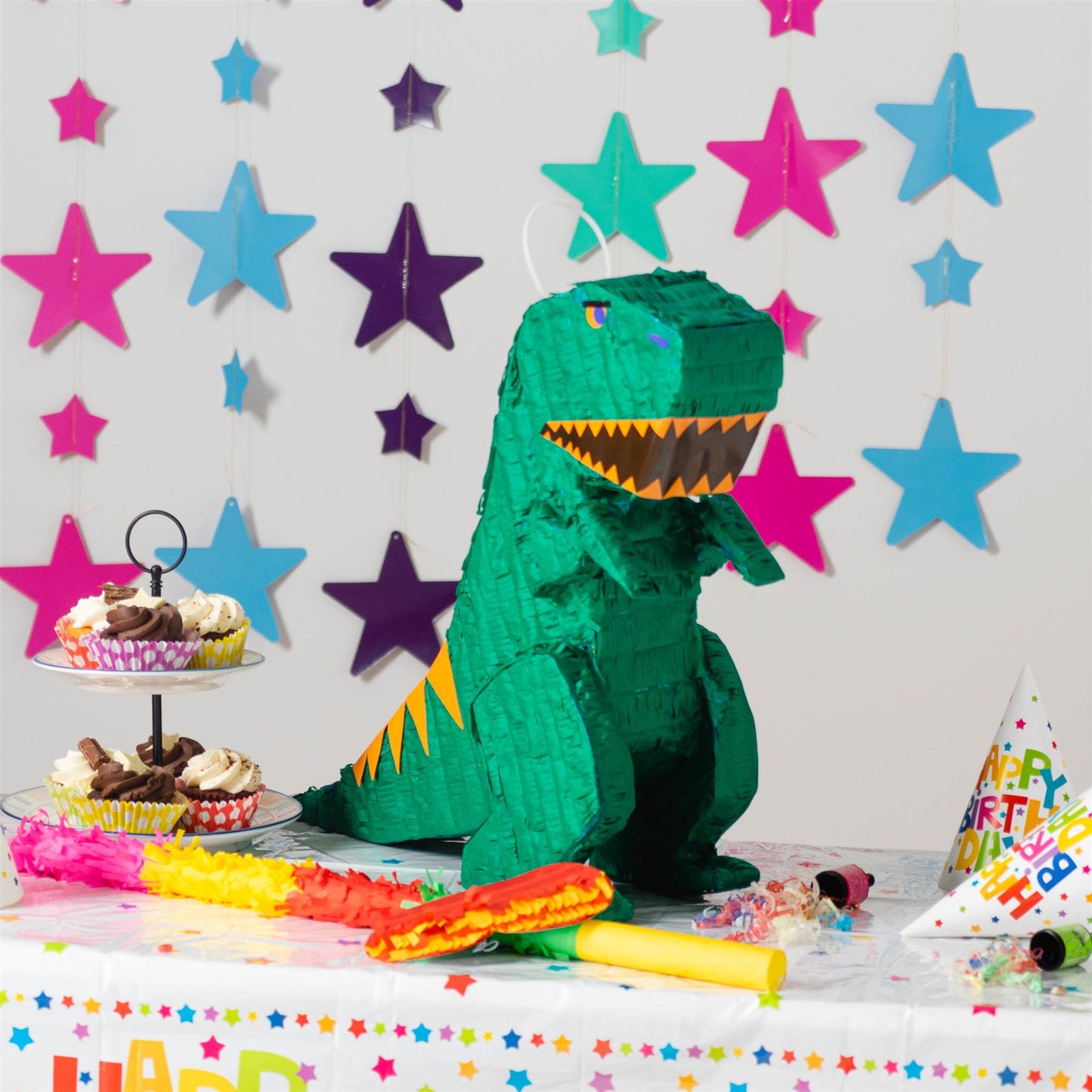 Jumbo Dinosaur Pinata Party Set