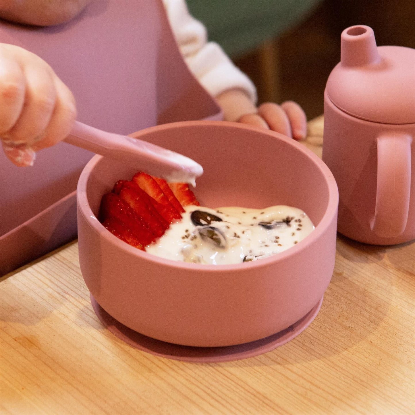Baby Silicone Suction Bowl
