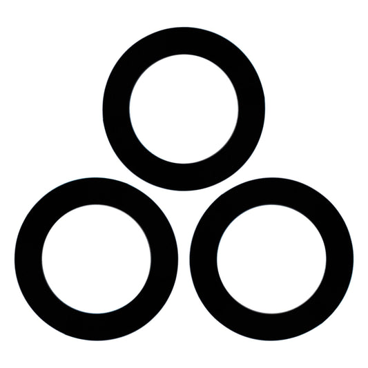 Small Glass Storage Jar Seals - Pack of Six