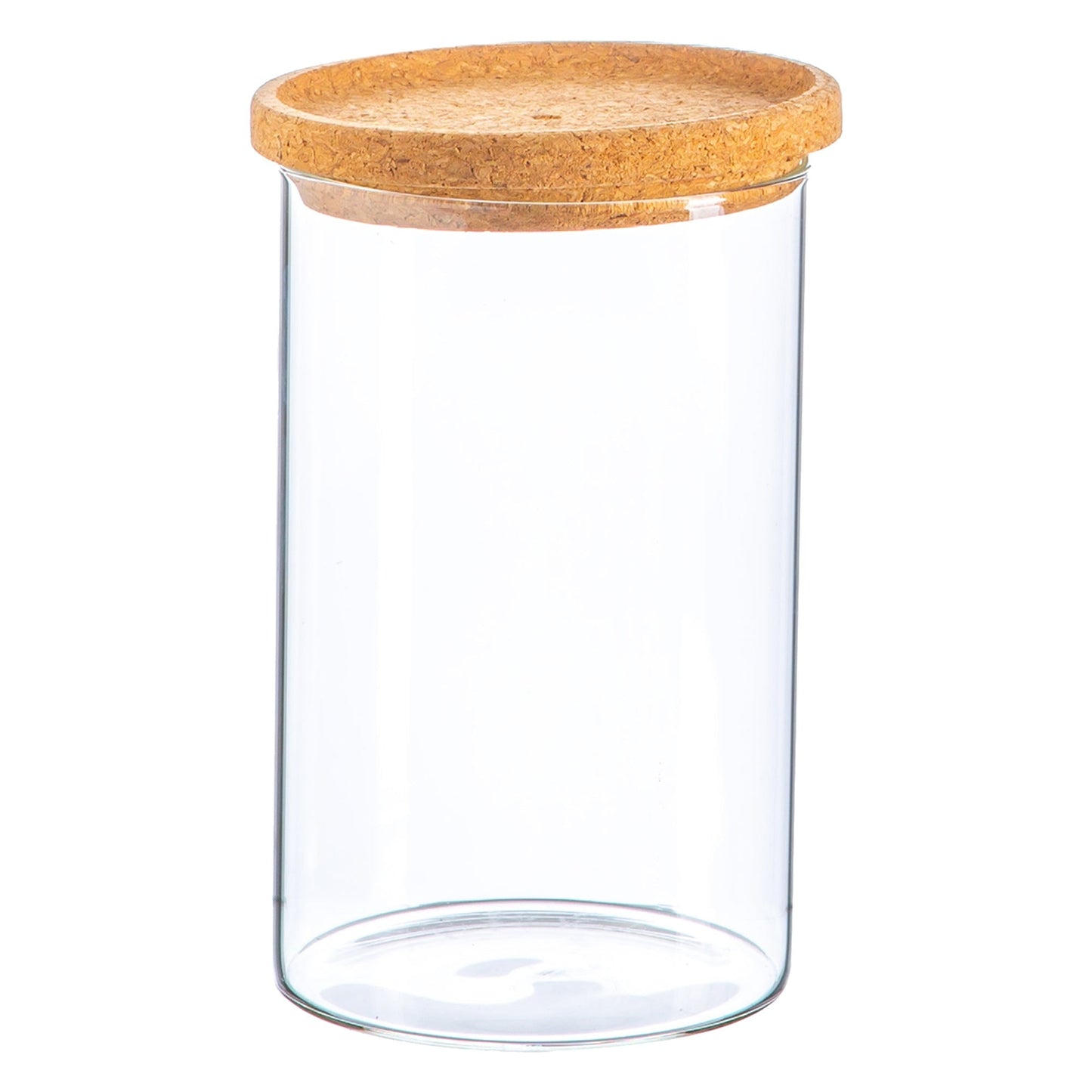 1L Scandi Storage Jar with Cork Lid