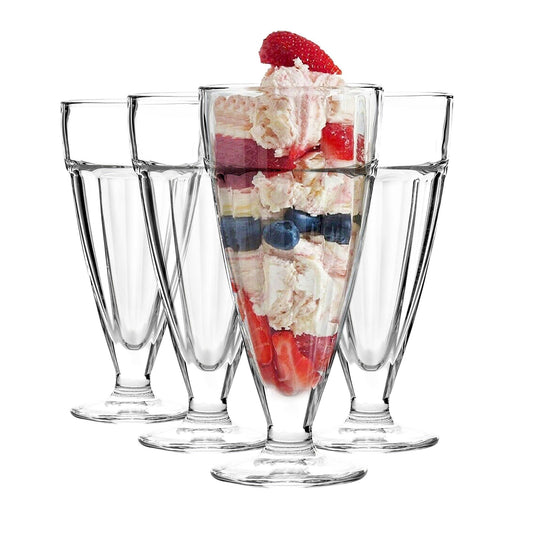 350ml Ice Cream Sundae Glasses - Pack of Four