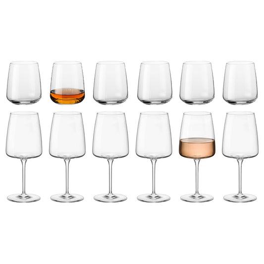 12pc Nexo Glassware Set