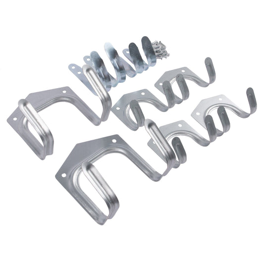 Iron Shed Hooks Set - Pack of 10