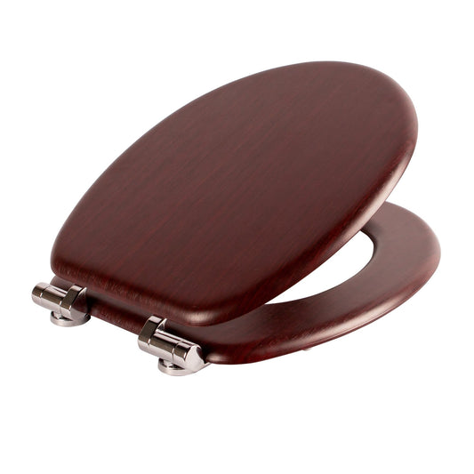 Mahogany Soft Close Toilet Seat