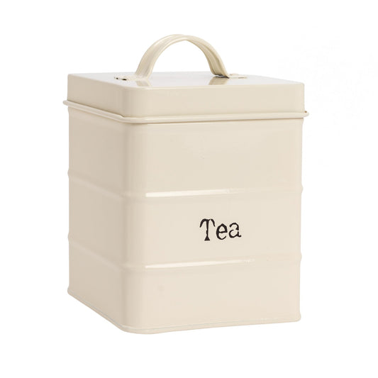 Vintage Metal Tea Canister