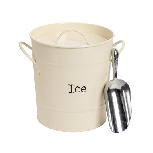 Vintage Ice Bucket with Scoop