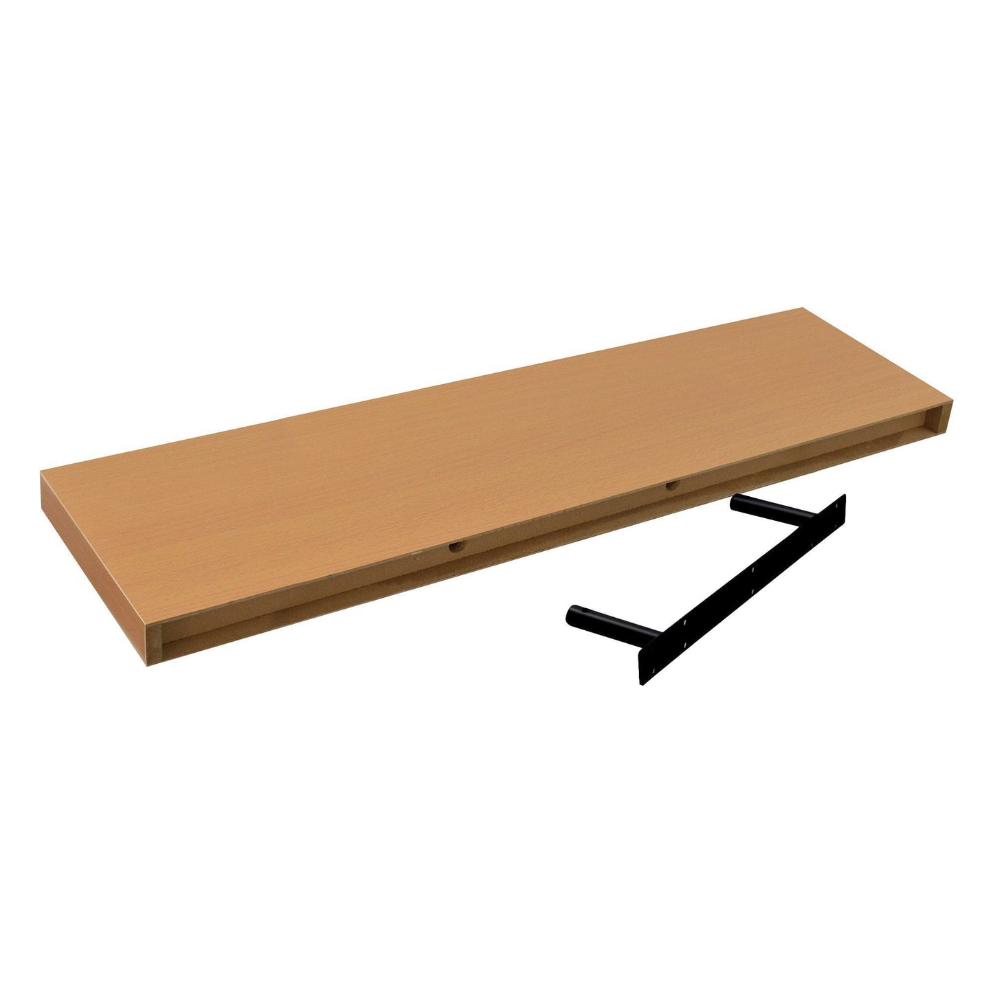 100cm Brown Modern Floating Shelf