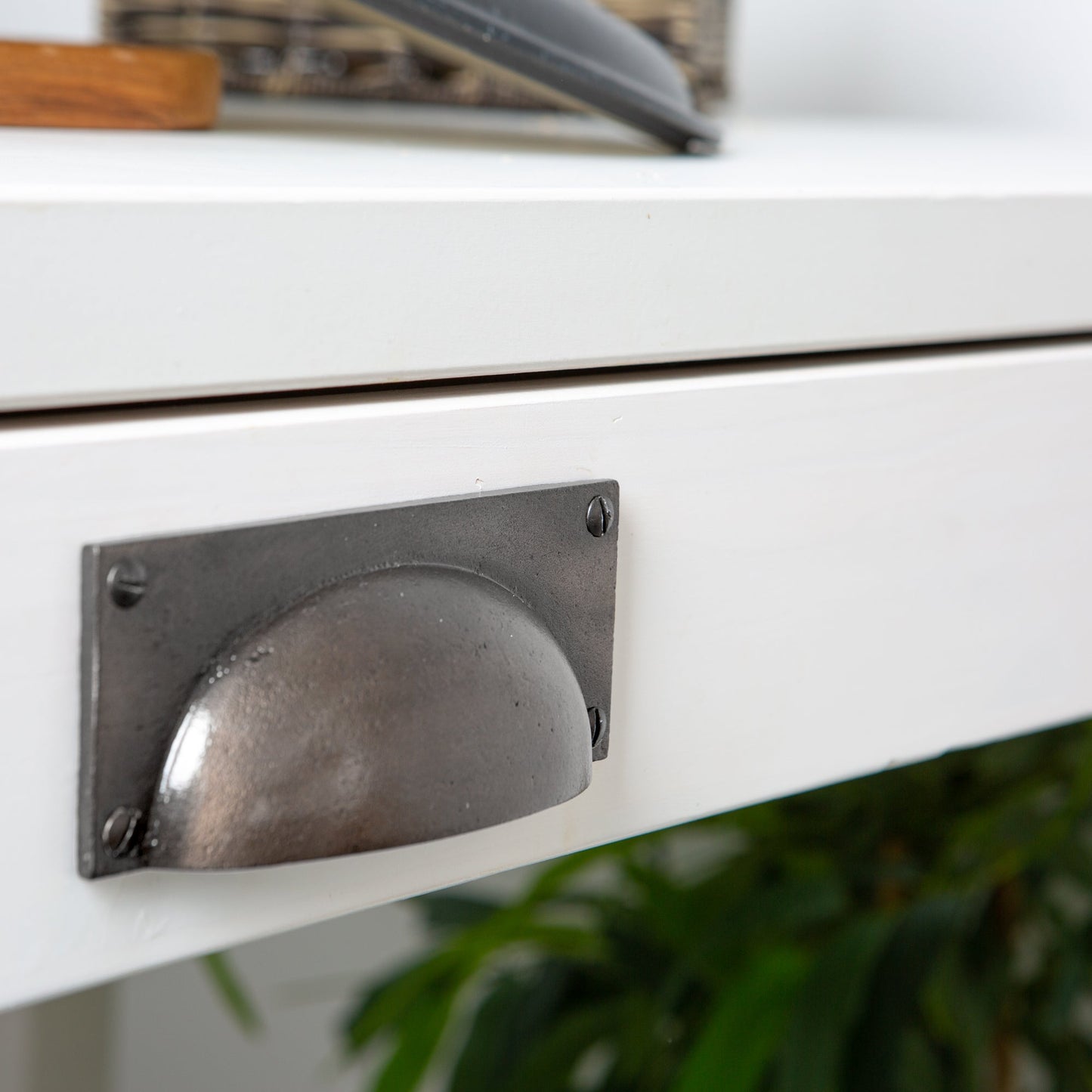 130mm x 50mm Rectangular Cabinet Cup Handle