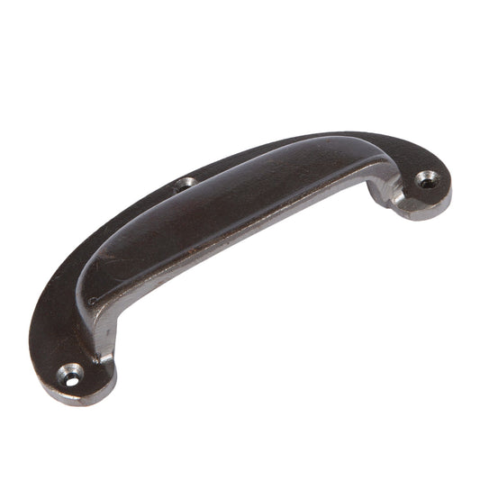 130mm x 50mm Wide Lipped Cabinet Cup Handle