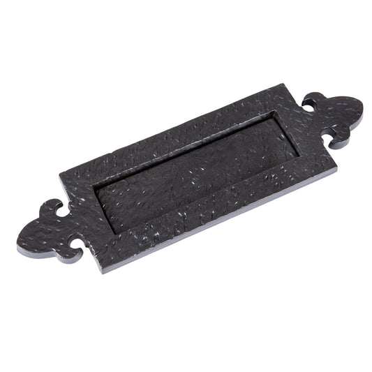 345mm x 105mm Black Fleur De Lis Letter Plate