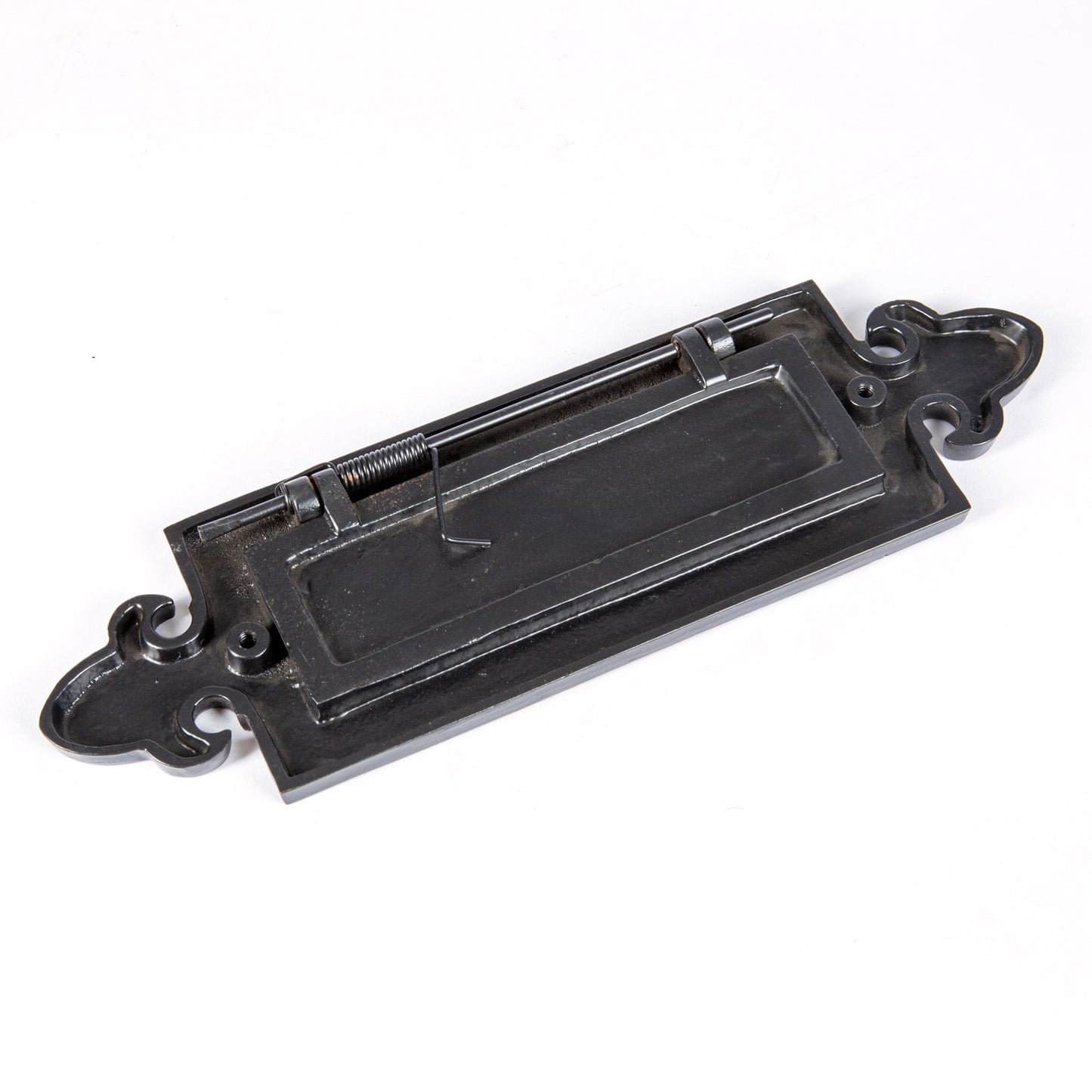 345mm x 105mm Black Fleur De Lis Letter Plate