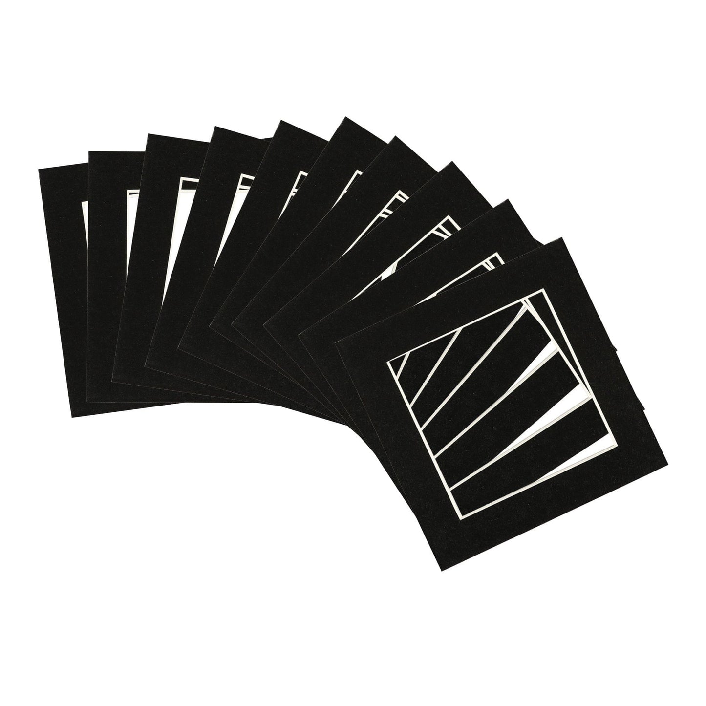 4" x 4" Picture Mounts for 6" x 6" Frame - Pack of 10