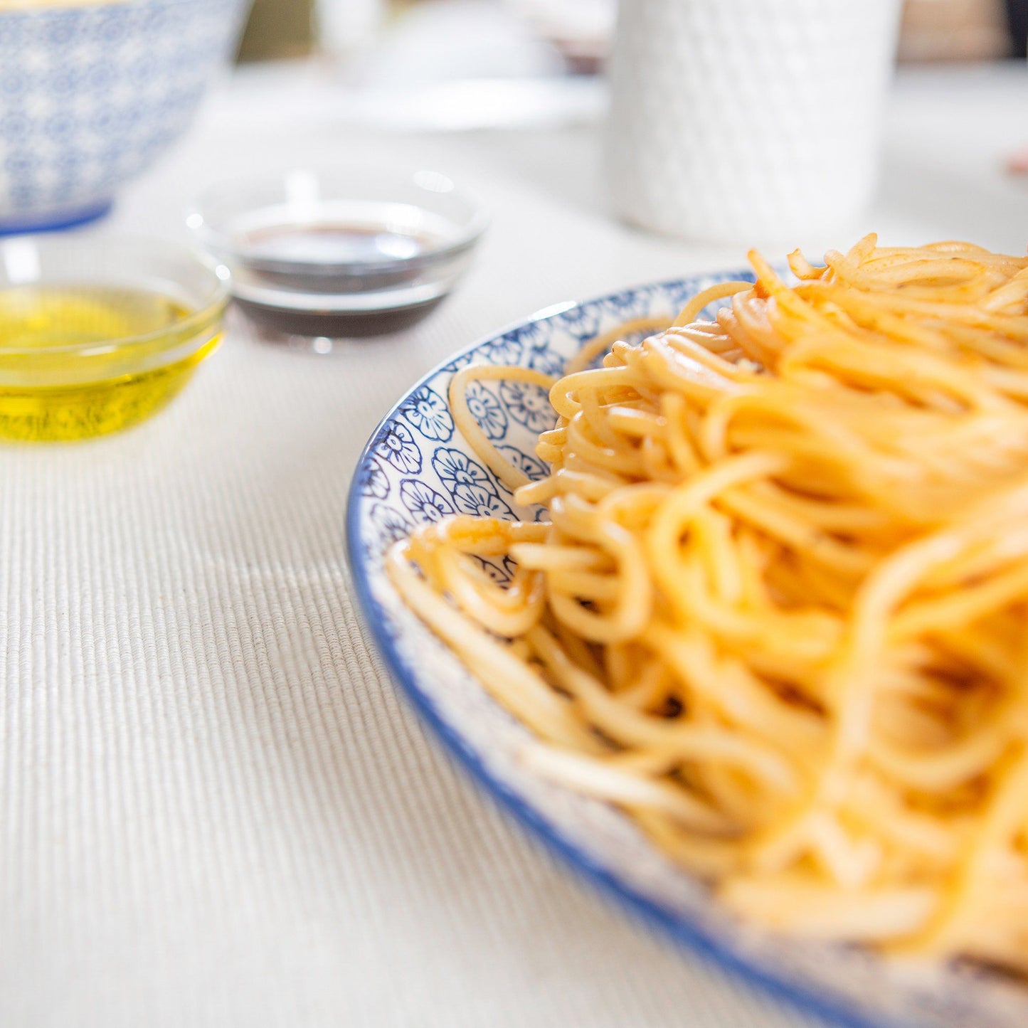 25.5cm Hand Printed Stoneware Dinner Plate