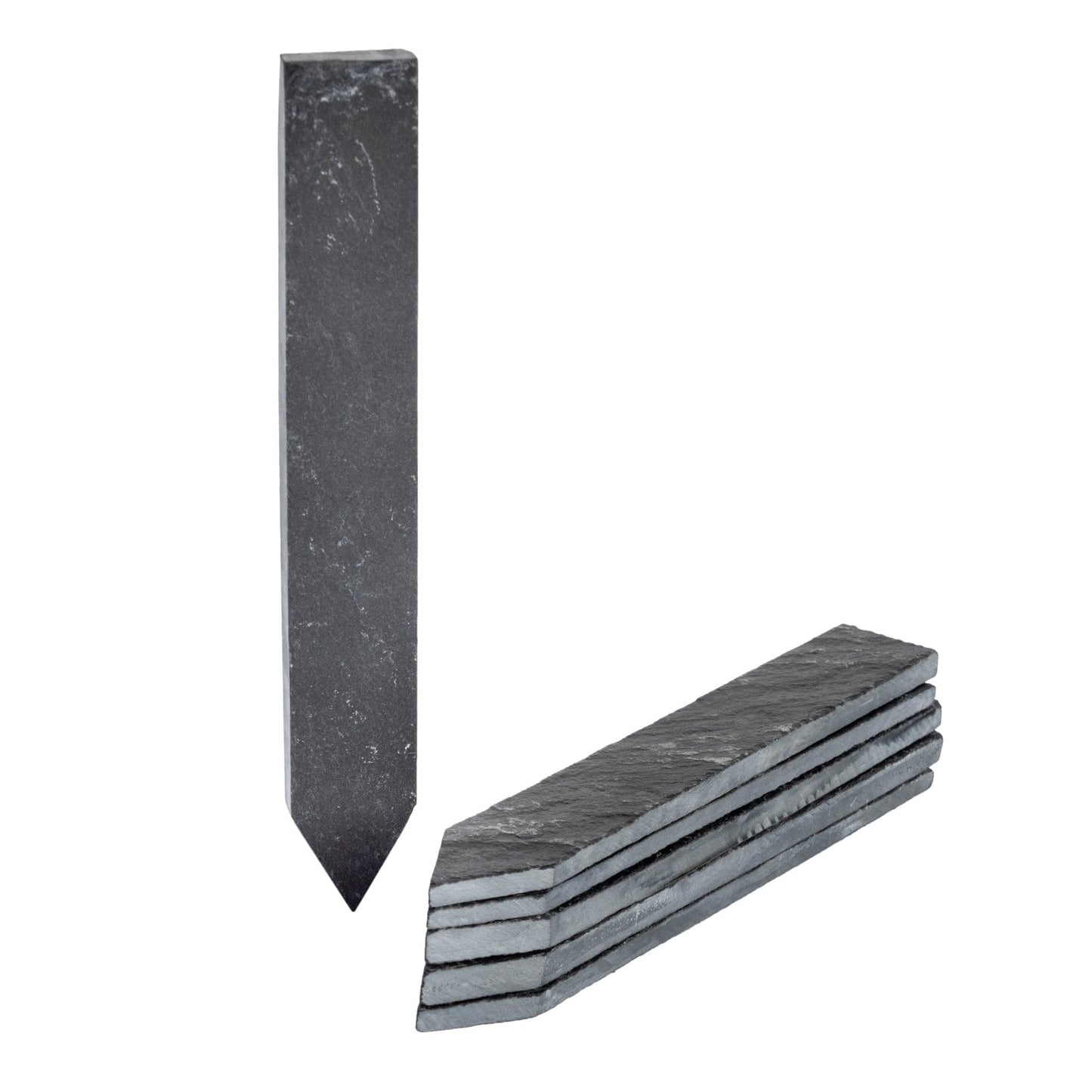 2cm x 15.5cm Slate Plant Markers - Pack of Six