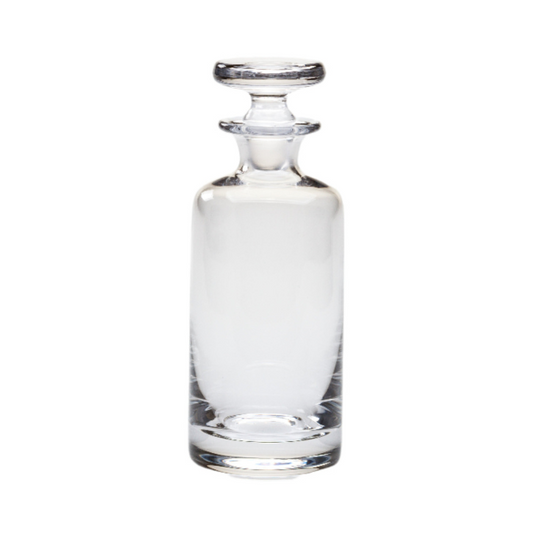 0.15Ltr Handmade Mini Glass Decanter with 2 Shot Glasses Gift Set