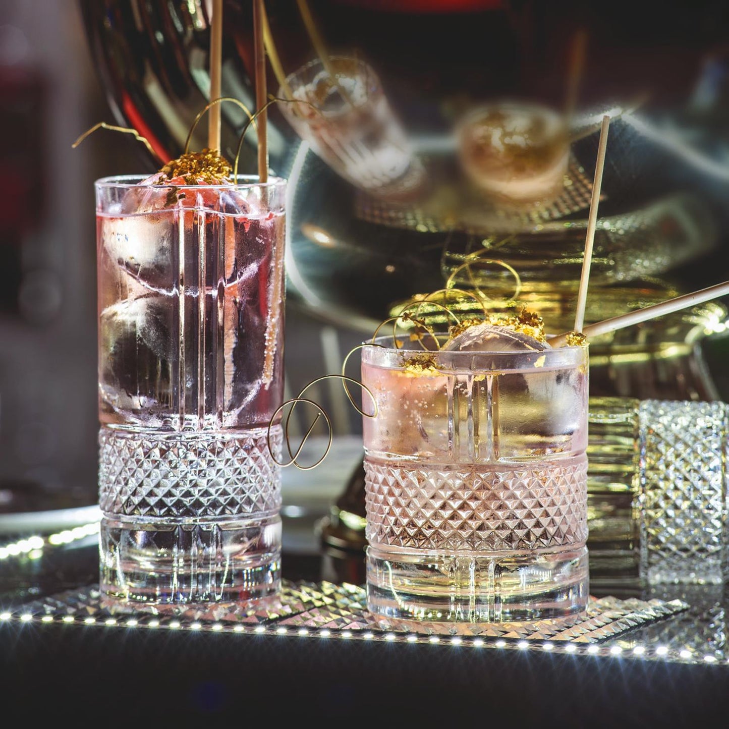 370ml Crystal Highball Glasses - Pack of 6