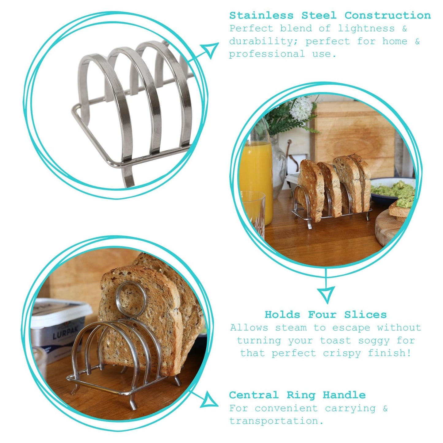 Stainless Steel Toast Rack