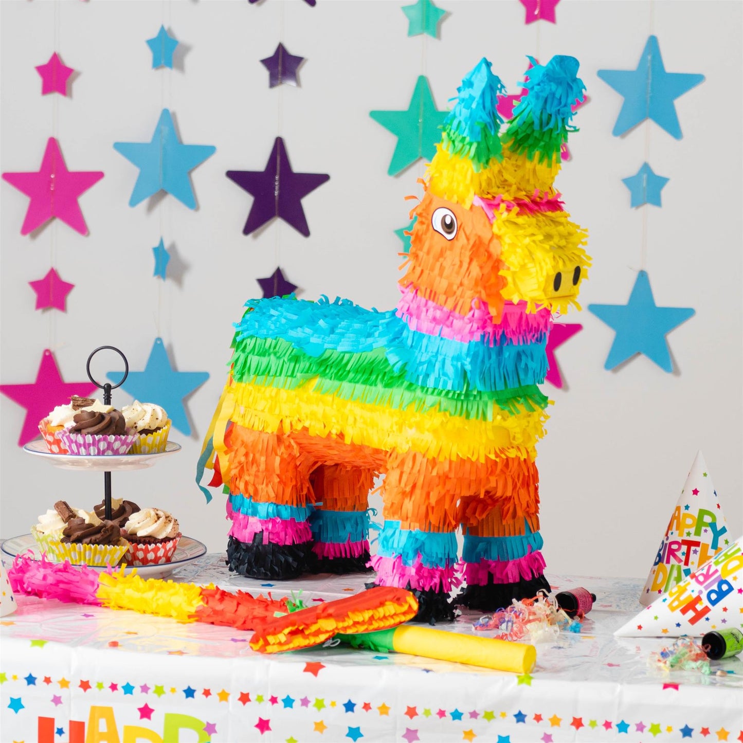 Large Donkey Pinata Party Set