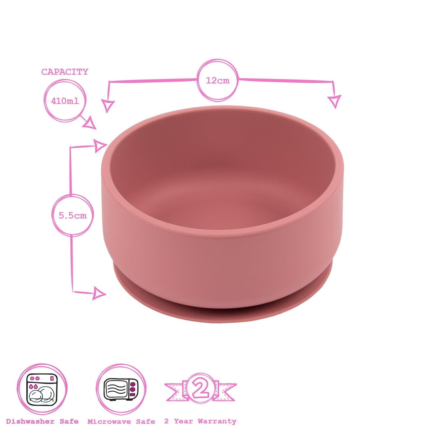 Baby Silicone Suction Bowl