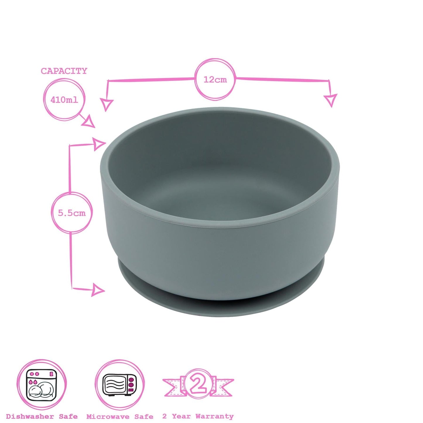 Baby Silicone Suction Bowl